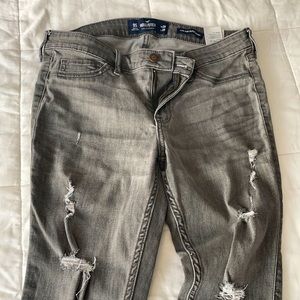 Hollister low rise skinny jeans